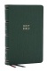 NKJV, Single-Column Reference Bible, Verse-by-verse, Green , Red Letter, Comfort Print Thumb Index (Indexed)